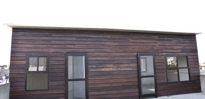 Roof PanelIndustrial ShedPEB Modular HousesPenthouses PUF Panel