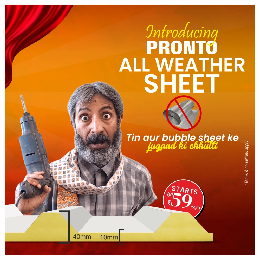 All Weater Puf Panel Sheet