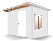 Pronto Prefabricated House design white colour