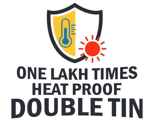 Heat Proof Double Tin : Ashvam
