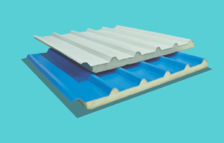 Insulated roof panels