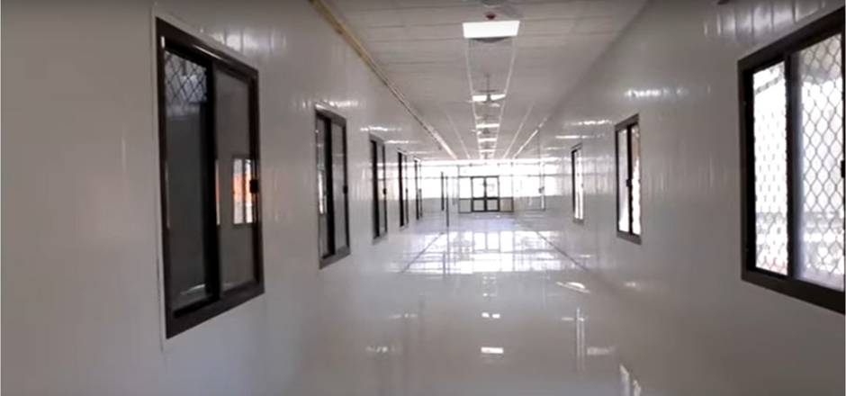 medical facility made with insulated puf panels