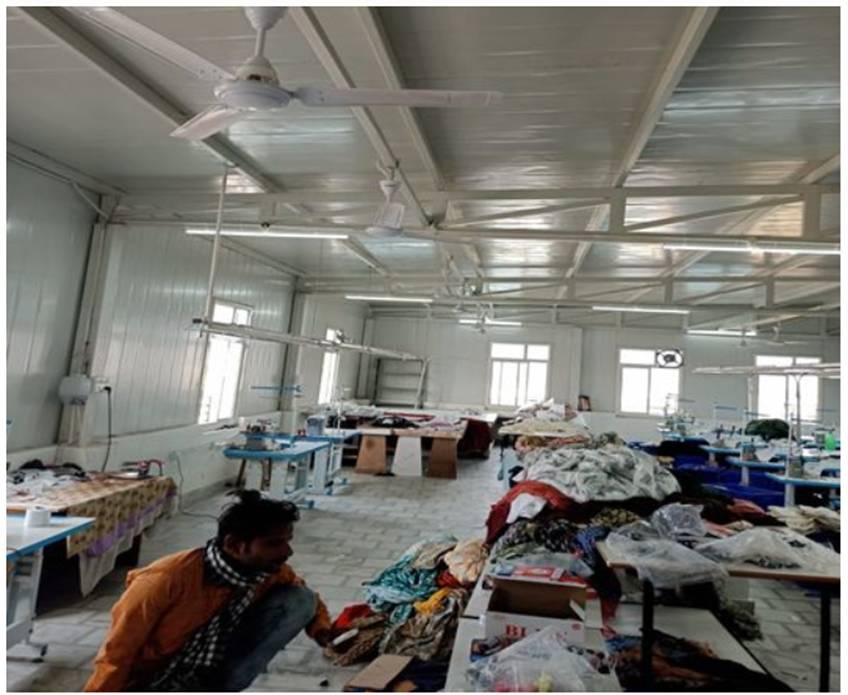 PUF insulated roofing sheet for factory facilities
